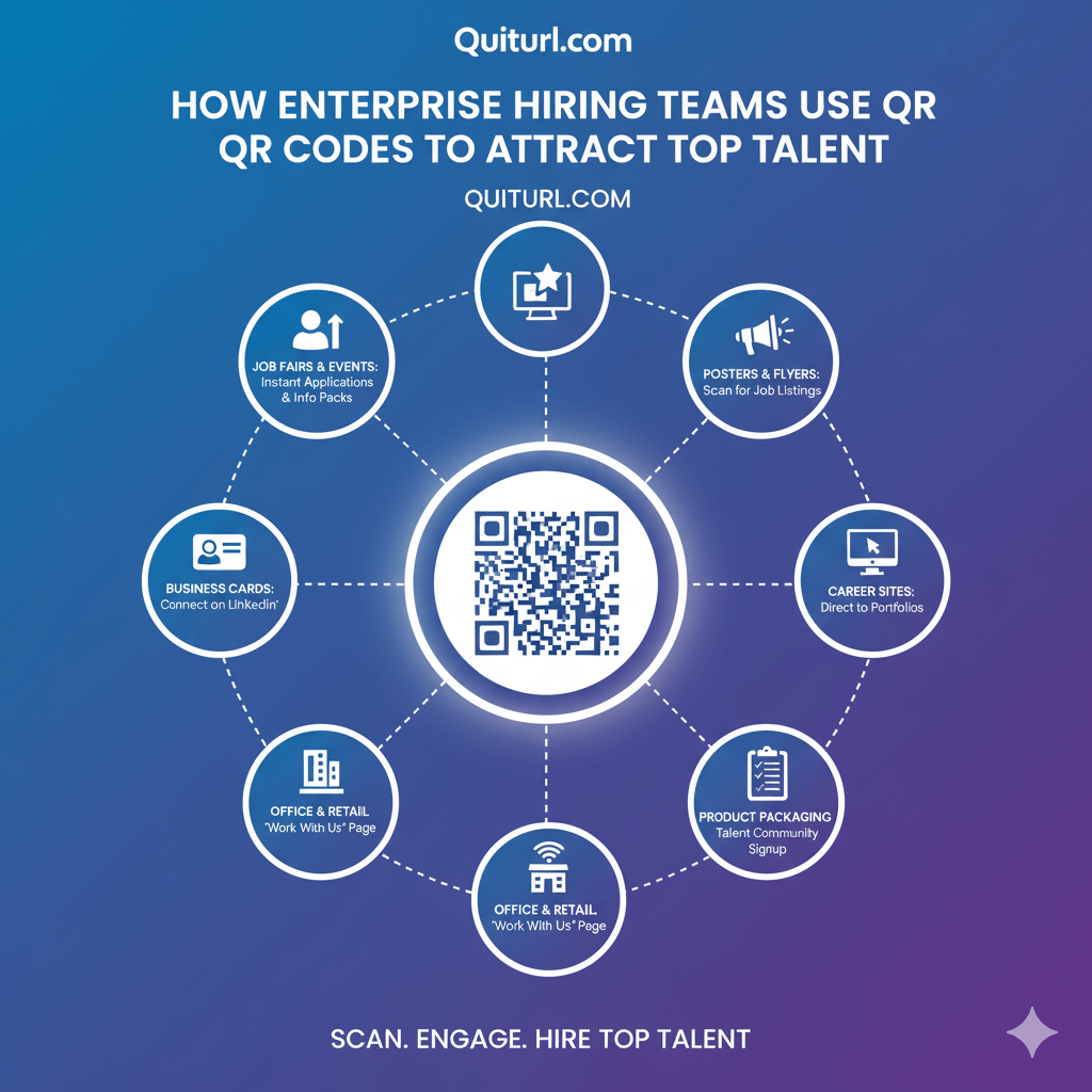 How Enterprise Hiring Teams Use QR Codes to Attract Top Talent